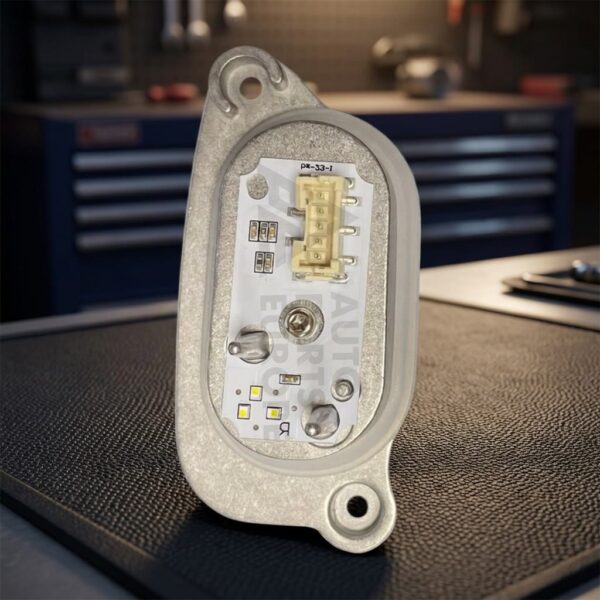 Centralina Luce Diurna Destra Audi A3 8V sul banco officina