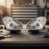 Coppia Fari Anteriori Destro + Sinistro Alfa Romeo Giulietta 2010+ – Parabola Cromata A LED Con Motore sul banco officina