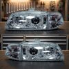 Paar Scheinwerfer Fiat Punto 93 Celis-Technologie, mit Leuchte Crystal – Bild 2
