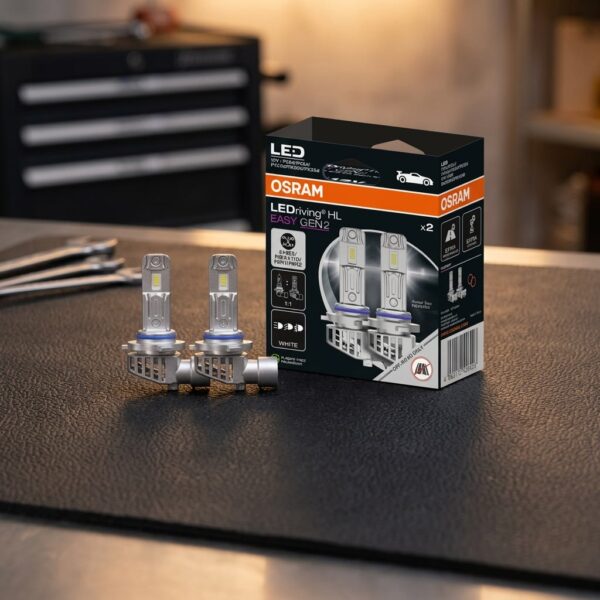 Paar Osram HB3-HIR1-H10-HB4-HIR2 LED HL EASY GEN2 Lampen - 6000K Weißlicht – Bild 2