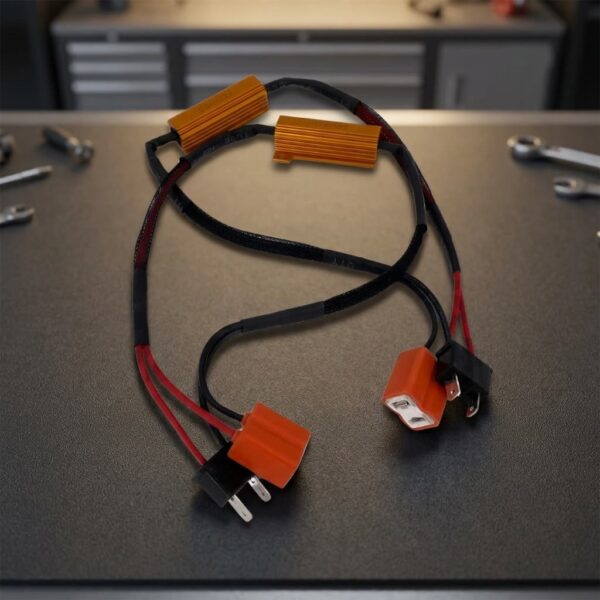 Coppia Resistenze Canbus No error H7 sul banco officina