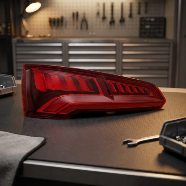Fanale Posteriore Sinistro Audi Q5 2016-2019 – Esterno A Led sul banco officina