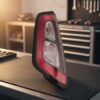 Fanale Posteriore Sinistro FIAT Grande Punto 2012+ – Modello Evo Bordo Interno Nero A Led Attacco A Viti sul banco officina