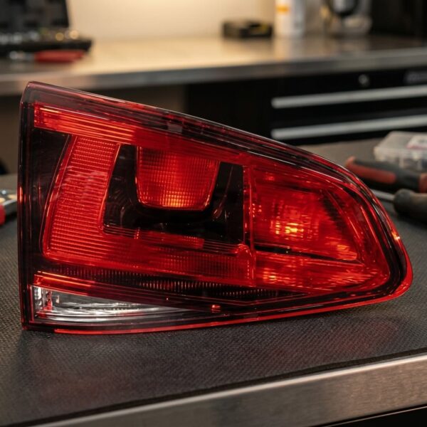 Fanale stop posteriore sinistro interno per Vw Golf Vii 11/12> Bianco Rosso Scuro sul banco officina