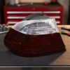 Fanale stop posteriore sinistro per Bmw Serie 3 E46 Coupe' 98>3/03 Chiaro-rosso sul banco officina