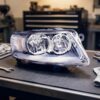 Faro Anteriore Destro Audi A6 2004-2007 sul banco officina