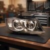 Faro Anteriore Destro BMW Serie 3 E90 Berlina – Modello Zkw sul banco officina