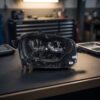 Faro Anteriore Destro Citroen C3 2018+ LED Originale Valeo sul banco officina