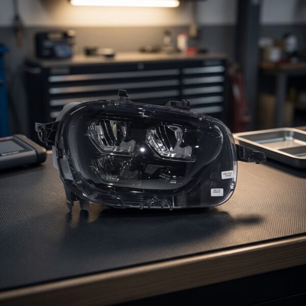 Faro Anteriore Destro Citroen C3 2018+ LED Originale Valeo sul banco officina