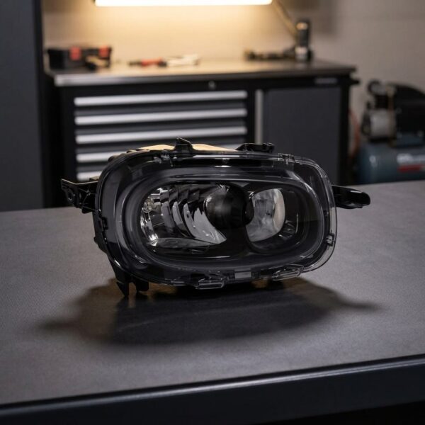 Faro Anteriore Destro Citroen C3 2018+ Originale Valeo sul banco officina
