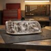 Faro Anteriore Destro FIAT Ducato 2003-2005 sul banco officina