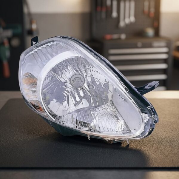 Faro Anteriore Destro FIAT Grande Punto – Parabola Cromata Con Motore sul banco officina