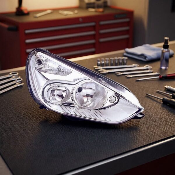 Faro Anteriore Destro Ford S-Max 2006+ sul banco officina