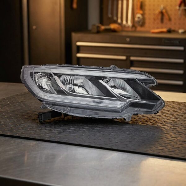 Faro Anteriore Destro Honda Crv 2015-2017 sul banco officina