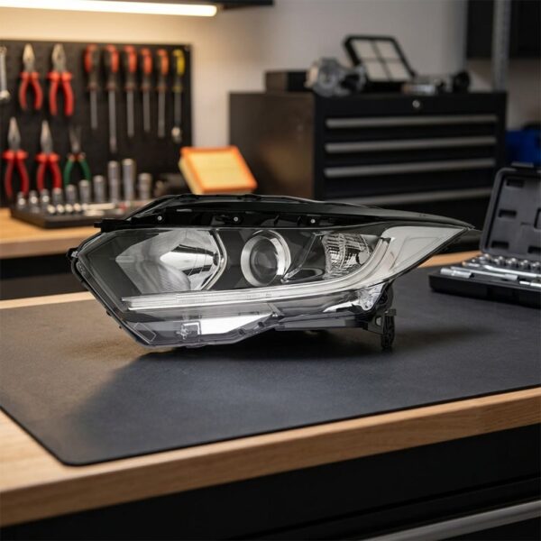 Faro Anteriore Destro Honda Hr-V 2018+ – C/Luce Diurna A Led C/Motore sul banco officina