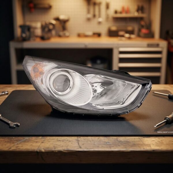 Faro Anteriore Destro Hyundai Ix 35 2010+ sul banco officina