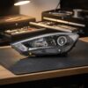 Faro Anteriore Destro Hyundai Tucson 2015-2017 – C/Motore C/Luce Diurna A Led Parabola Nera sul banco officina