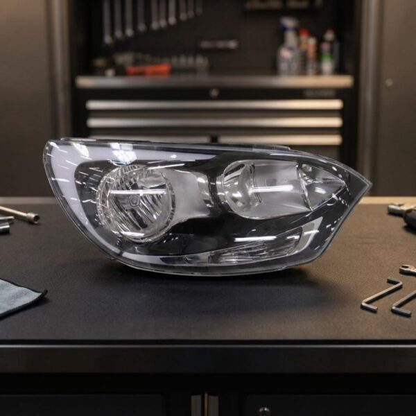 Faro Anteriore Destro KIA Rio 2011-2016 – C/Luce Diurna sul banco officina