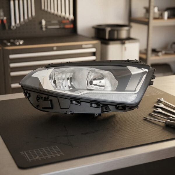 Faro Anteriore Destro Mercedes Classe A W177 2018+ – C/Luce Diurna A Led C/Motore sul banco officina