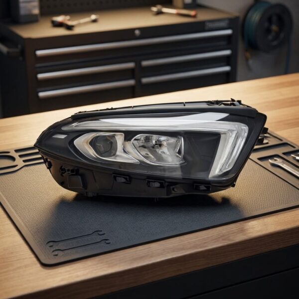 Faro Anteriore Destro Mercedes Classe A W177 2018+ – Full Led C/Motore sul banco officina