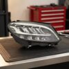 Faro Anteriore Destro Mercedes Classe C W205 2018+ – Full Led Static C/Motore Elettrico sul banco officina