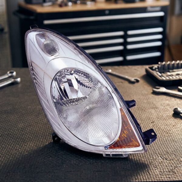Faro Anteriore Destro Nissan Note 2006-2008 sul banco officina
