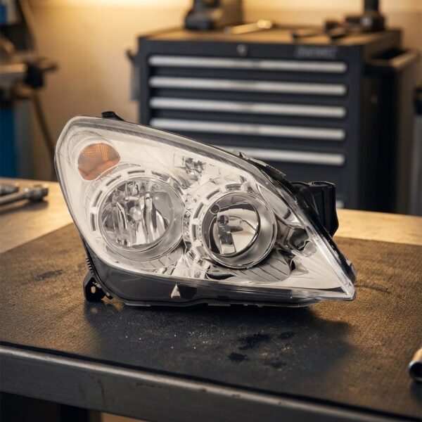 Faro Anteriore Destro Opel Astra 2007+ sul banco officina