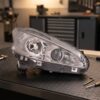 Faro Anteriore Destro Peugeot 208 2012-2014 – C/Luce Diurna A Led sul banco officina