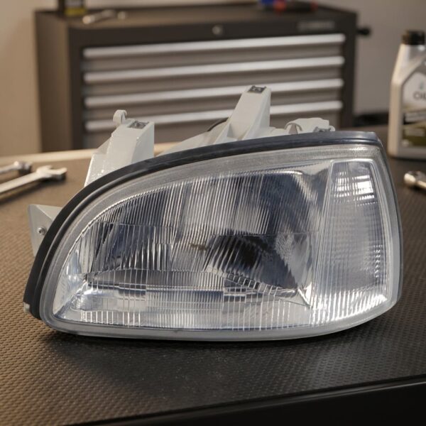 Faro Anteriore Destro Renault Clio 1996-1997 sul banco officina