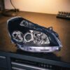 Scheinwerfer Rechts Renault Clio 2005-2008 - Schwarze Parabolschale – Mit Linsenoptik Schwarze Parabolschale – Bild 2