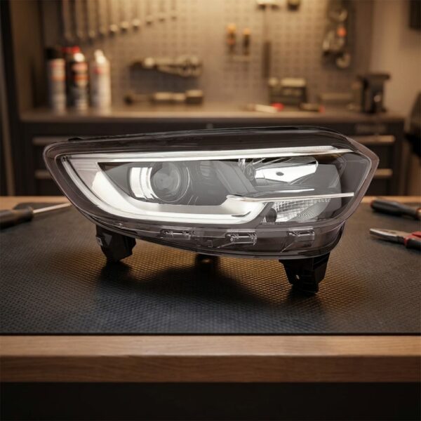 Faro Anteriore Destro Renault Kadjar 2015-2018 sul banco officina