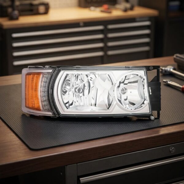 Scheinwerfer Rechts Scania Serie G- P - R - T 2014+ – Manuelle Verstellung Mit LED – Bild 2