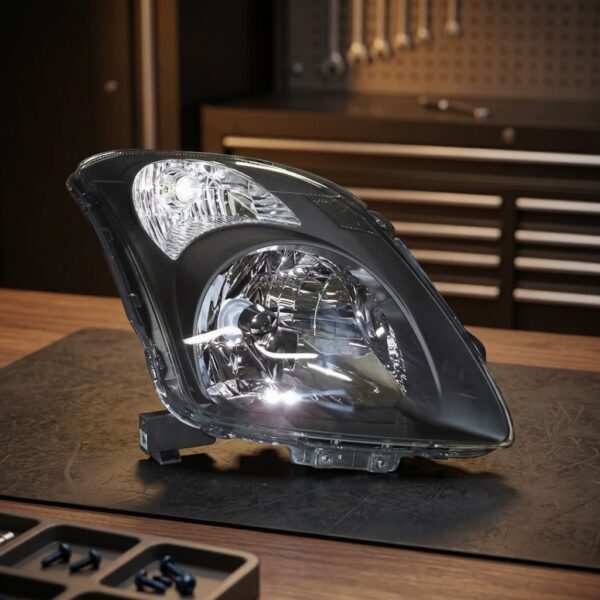 Faro Anteriore Destro Suzuki Swift 2005-2009 - Parabola Nera sul banco officina