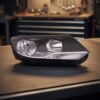 Faro Anteriore Destro Volkswagen Tiguan 2011-2015 sul banco officina