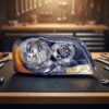 Faro Anteriore Destro Volvo Xc90 2002-2014 sul banco officina