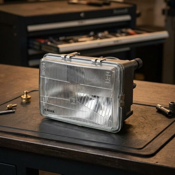 Faro Anteriore Destro FIAT 127 Diesel-Benz Iv Fitam sul banco officina