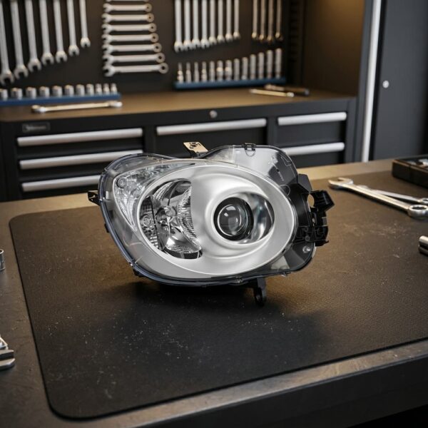 Faro Anteriore Sinistro Alfa Romeo MITO 2011+ Originale Valeo sul banco officina