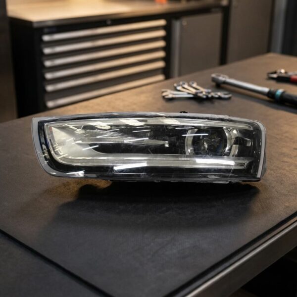 Faro Anteriore Sinistro Audi Q3 2011-2014 – Bixeno C/Luce Diurna A Led C/Motore sul banco officina
