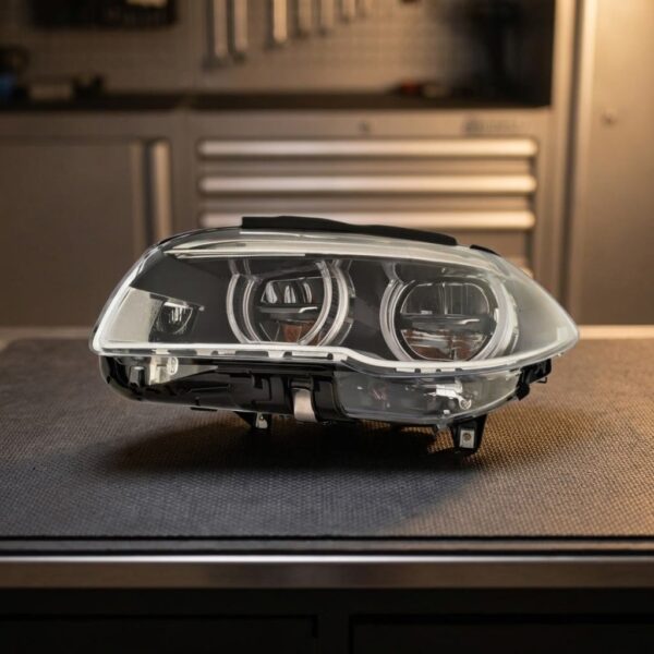 Faro Anteriore Sinistro BMW Serie 5 2013+ – F10/F11 Full Led Con Motore Afs sul banco officina
