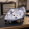 Faro Anteriore Sinistro FIAT Ducato 2011-2013 - 8 Pin sul banco officina