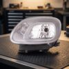 Faro Anteriore Sinistro FIAT Panda 2012+ sul banco officina