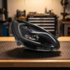 Faro Anteriore Sinistro Ford PUMA 2020+ Alogeno (Rif. 451021) Originale Valeo sul banco officina