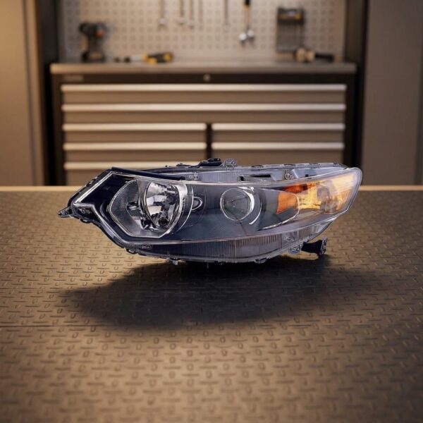 Faro Anteriore Sinistro Honda Accord 2008-2010 – Xenon Parabola Nera sul banco officina