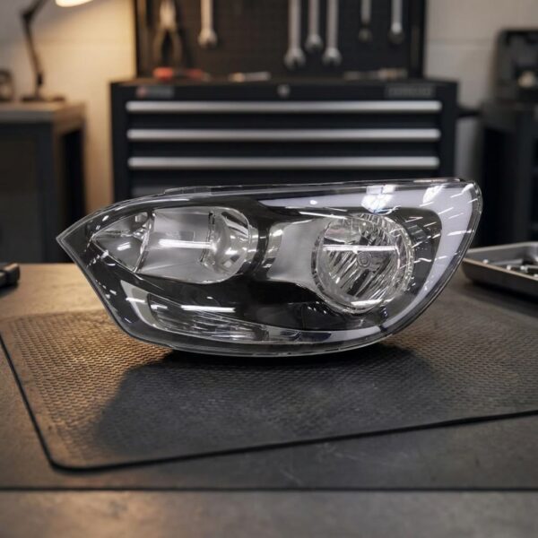 Faro Anteriore Sinistro KIA Rio 2011-2016 – C/Luce Diurna sul banco officina
