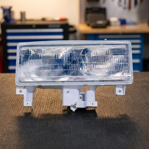 Faro Anteriore Sinistro Mitsubishi Canter 1994-2004 sul banco officina