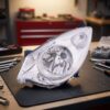 Faro Anteriore Sinistro Opel Agila 2008+ sul banco officina