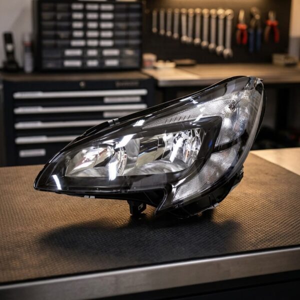 Faro Anteriore Sinistro Opel Corsa 2015-2018 – C/Motore sul banco officina
