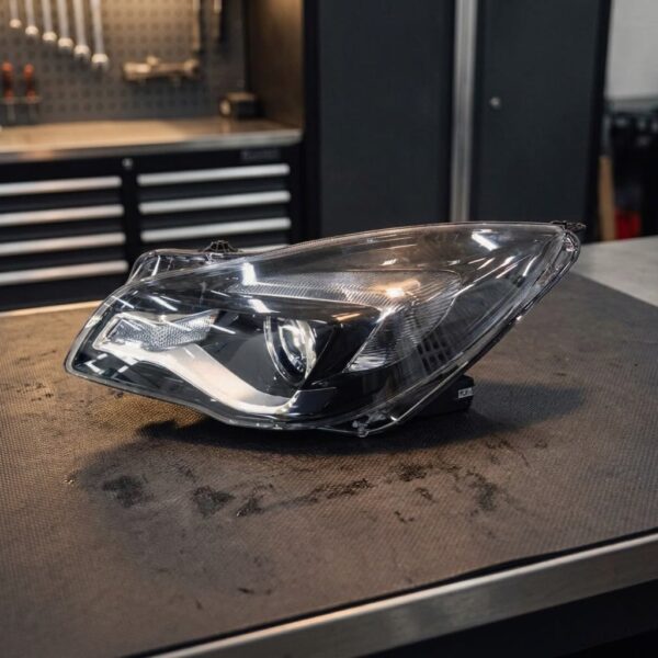 Faro Anteriore Sinistro Opel Insigna 2013-2016 sul banco officina