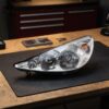 Faro Anteriore Sinistro Peugeot 206 Plus 2008+ sul banco officina