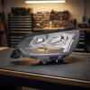 Faro Anteriore Sinistro Peugeot 208 - 2008 2019 sul banco officina